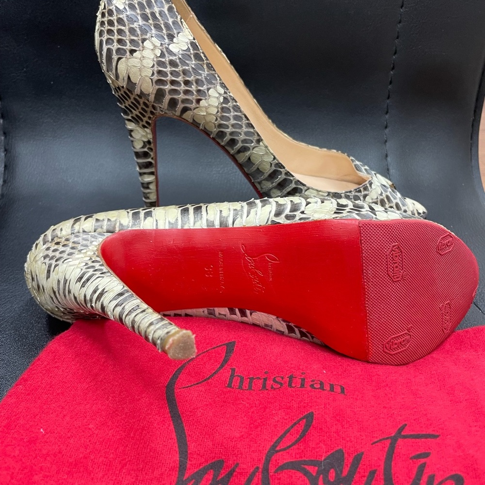 Christian Louboutin Python - image 3